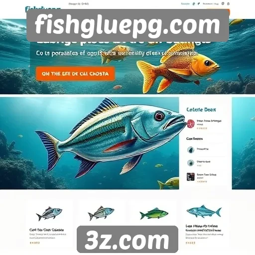 Novas funcionalidades do site fishgluepg.com